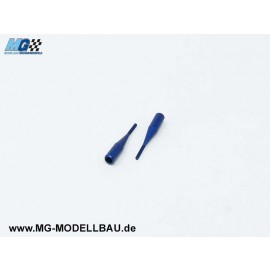 Thread adaptor aluminum anodized M3