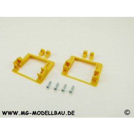 Servo mounting frame for type MKS DS6125