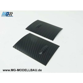 Servoabdeckung mit Hutze Carbon design