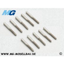 80127, M2 Threaded Pushrods 10pc.