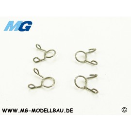 Hose clamps Ø 4mm VE 4pc.