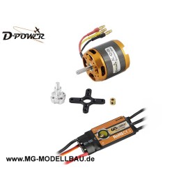 Brushless SET AL42-06 & 60A Comet Regler