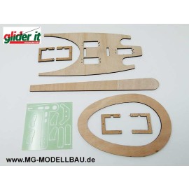 ASW-15 Holz und GFK SET