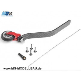 Tail Wheel (Alu+CF) for 85-120CC