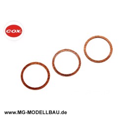 Cox .049 / .051 Glow Head Gasket (3)