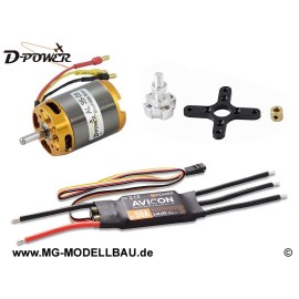 Brushless SET AL35-08 & AVICON 50A