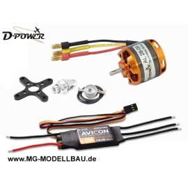 Brushless Set AL28-09 & AVICON 20A