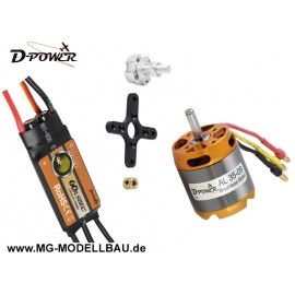 Brushless SET AL35-09 & 60A Comet ESC