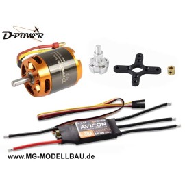 Brushless Set AL3542-7 & AVICON 30A