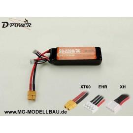 D-Power SD-2200 3S Lipo (11,1) 45C