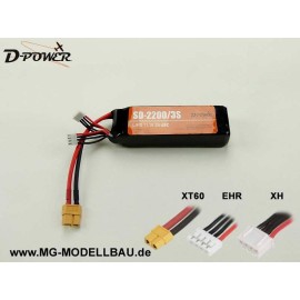 D-Power SD-2200 3S Lipo (11,1) 45C