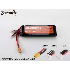 D-Power SD-3700 3S Lipo (11,1) 45C