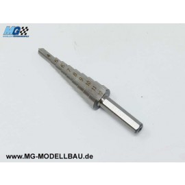 HSS Stufenbohrer 9 Stufen 4-12 x 1,0mm