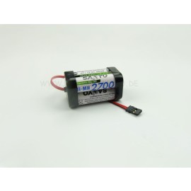 Recieverbattery Sanyo 4,8V 2,7Ah Jr.