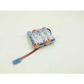 Recieverbattery 4,8V 2,7AH Jr