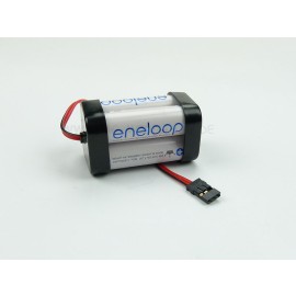 Empfängerakku Eneloop 4,8V 2000mAh Uni-