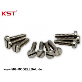 M 2,3 screws suitable for KST 10 and