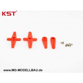 X08 Horn Set red 15T-4 X06-X08 -X08Plus