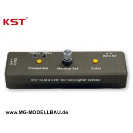 KST-Tool 3 Adjust 'Servo centre' switch