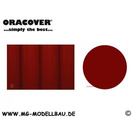 Oracover Bügelfolie rot 0,5mtr