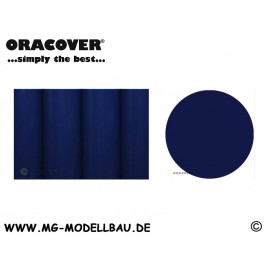 Oracover Bügelfolie Dunkelblau 1mtr.