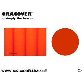 Oracover Bügelfolie orange 0,5mtr.
