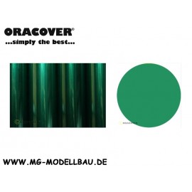 Oracover Bügefolie Transparent grün