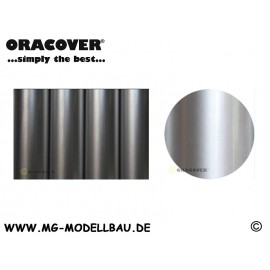 Oracover Bügelfolie silber 0,5mtr.