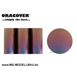 Oracover Bügelfolie magic cyan-violett