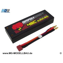 BRAINERGY LiPo Akku 5200 mAh 2S 7,4V 45C