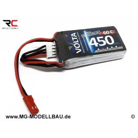 Volta 11,1V 450 mAh 3S 60C BEC