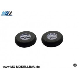 Lightweight wheels Ø 110x30x4 2pc.