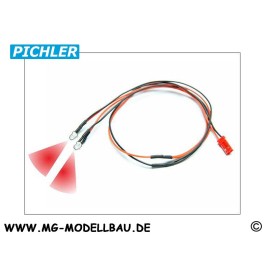 C5447 LED Kabel red (2 LEDS)