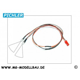 LED Kabel weiß (2 LEDS)