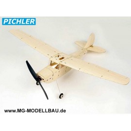 Micro Cessna L-19 Holzbaukasten Sp.445mm