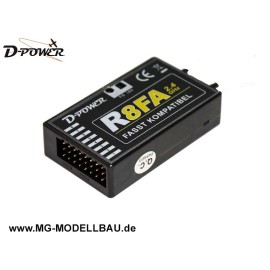 R-8FA 2.4 GHz Reciever FASST compatibel