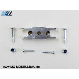 KLEMM - Mittelteil 37/ 8 - Welle 4mm