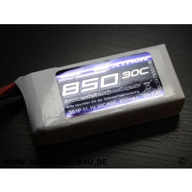 SLS XTRON 850mAh 3S1P 11,1V 30C/60C