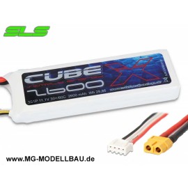 SLS X-CUBE 2600mAh 3S1P 11,1V 30C/60C