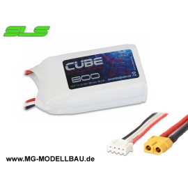 SLS X-Cube 800mAh 2S1P 7,4V 40C/80C