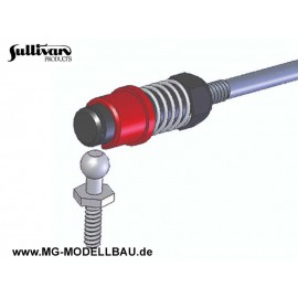 Ball Connector Aluminium 2-56' with