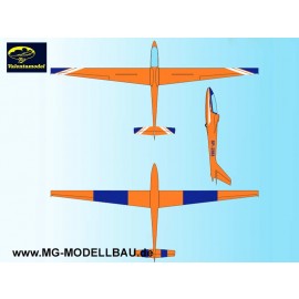 SZD Foka 4 3m D-Box orange white blue