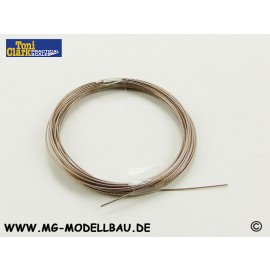 Nylon covered multi strand  Ø 1,0mm 10m