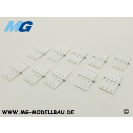 Hinges 39x20mm 10St.