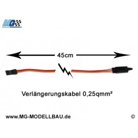 Extension Cable 45cm JR 0.25qmm with