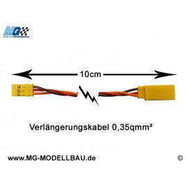 Servo-Verlängerungskabel 10cm Graupner