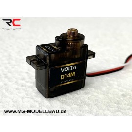 Volta D14M 14g 2Kg-cm Metall Getriebe