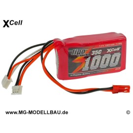 Lipo Cracker 7,4V 1000mAh 35C 2S