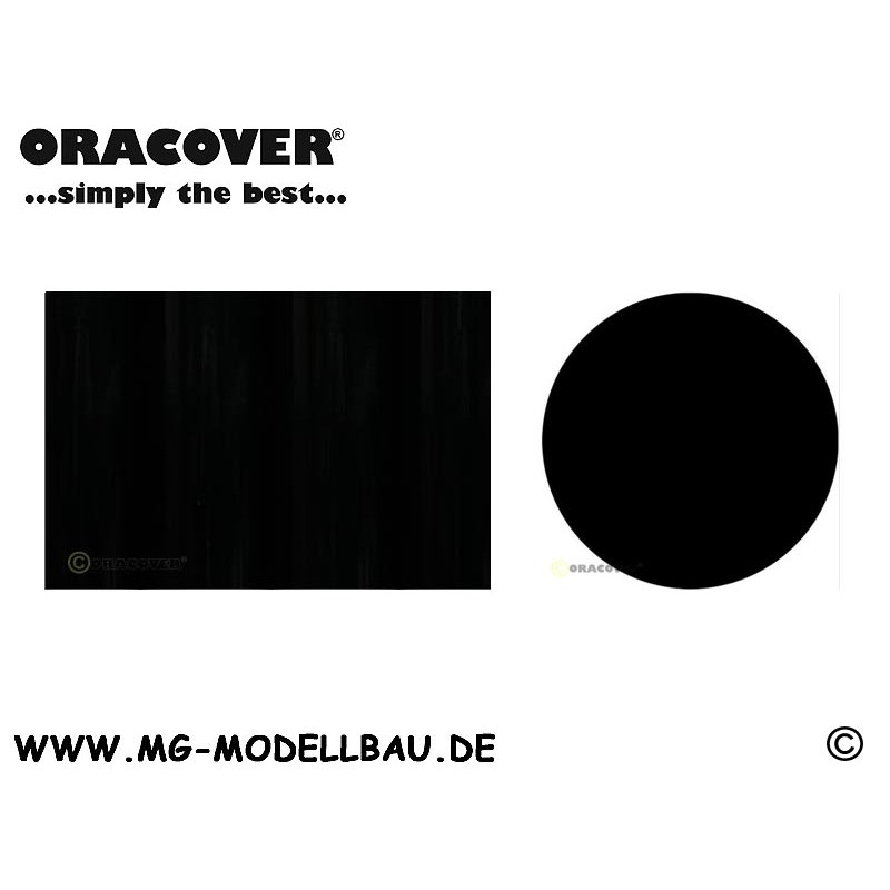 ORASTICK Klebefolie Design-Schwarz, 600mm breit, # 25-072-010
