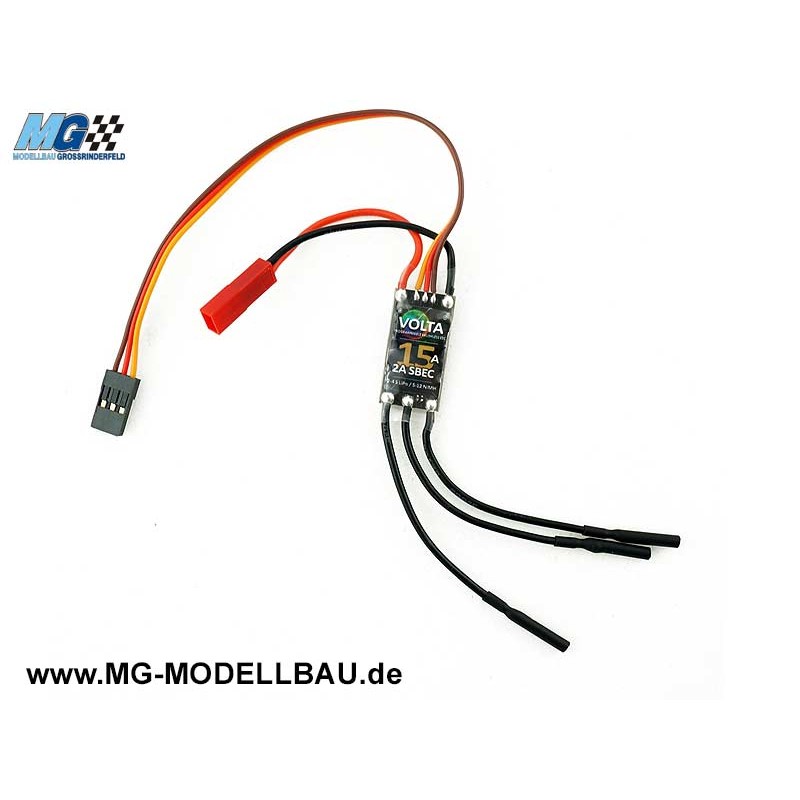 Zwei-Wege-Bidirektionaler 5A-Regler mit gebürstetem Drehzahlregler Way Esc  2S- für RC-Modellauto-Bootstank-Ersatz